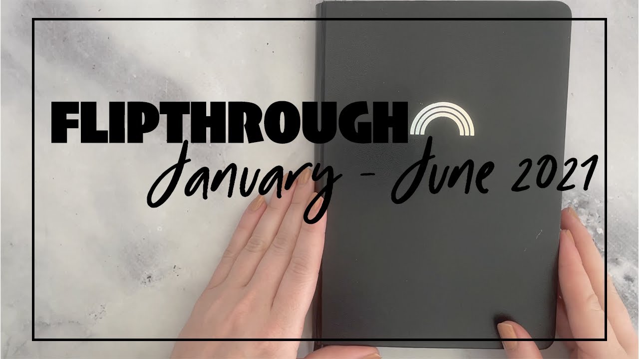 Обзор блокнота Blackout Bullet Journal: январь &ndash; июнь 2021