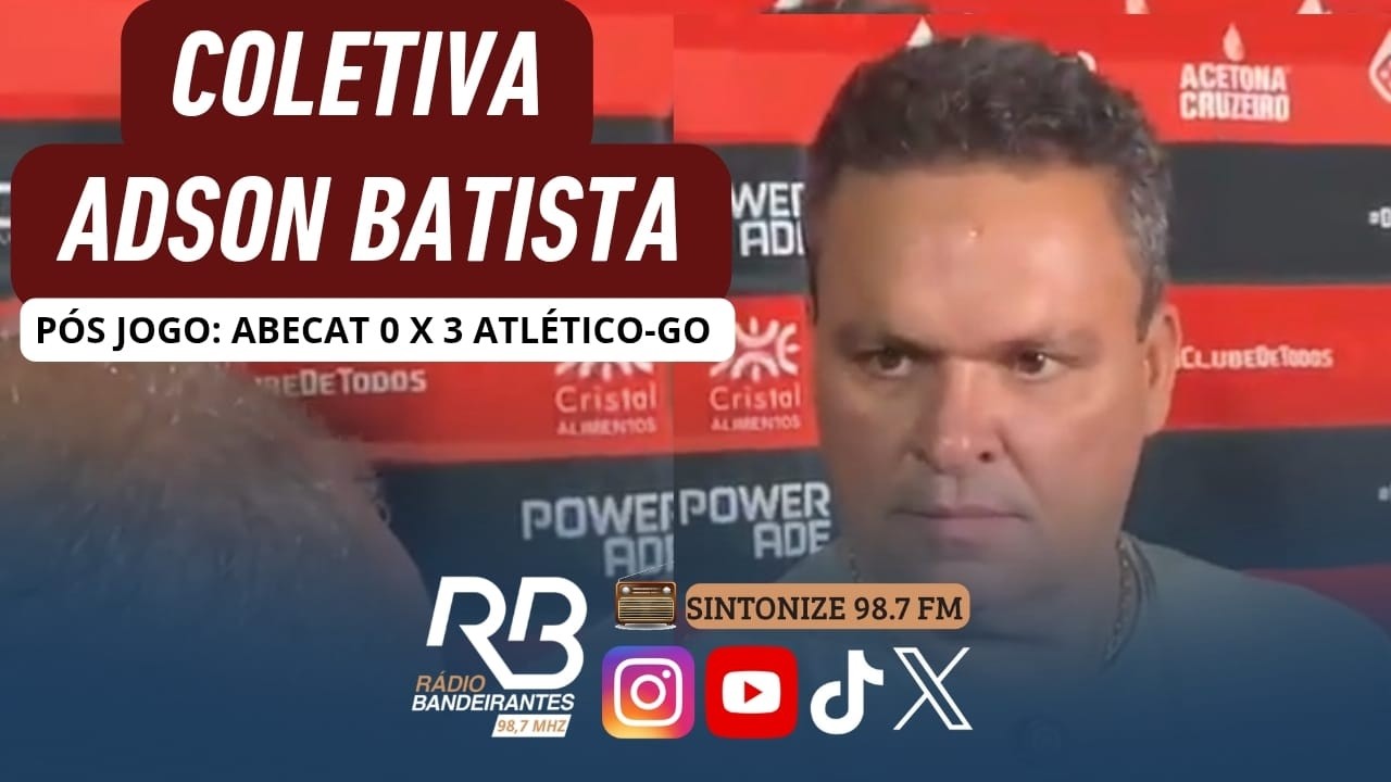 Adson Batista fala após Abecat 0 x 3 Atlético-GO | Campeonato Goiano
