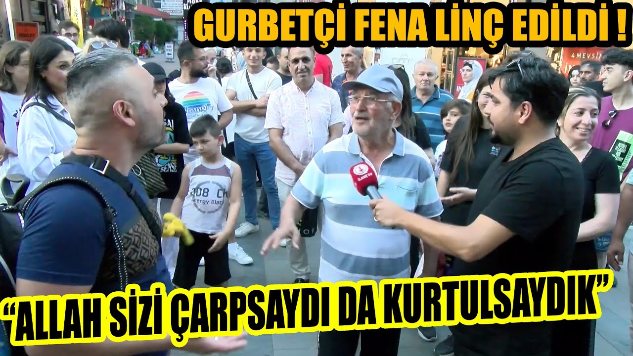 Gurbetçi amca fena linç edildi  | 