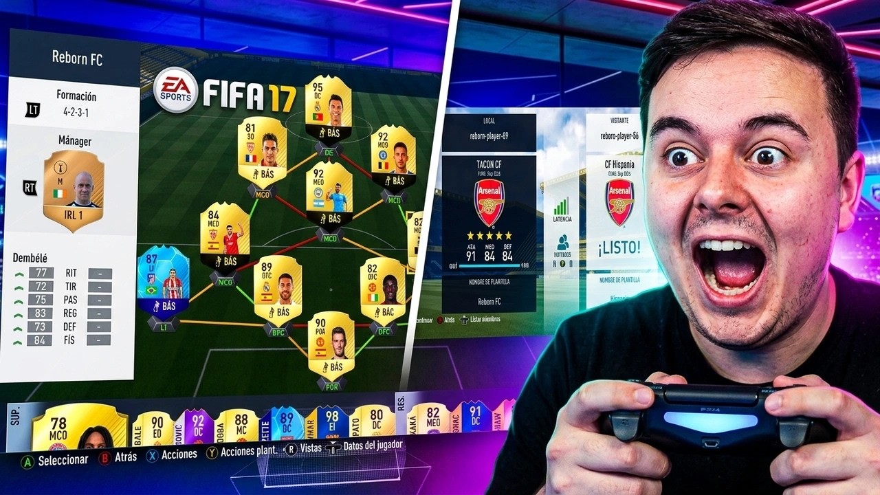 FIFA 17 UT ONLINE EN 2026!! (FUT CHAMPIONS, SBC, MERCADO...) EL MEJOR FIFA DE LA HISTORIA!!
