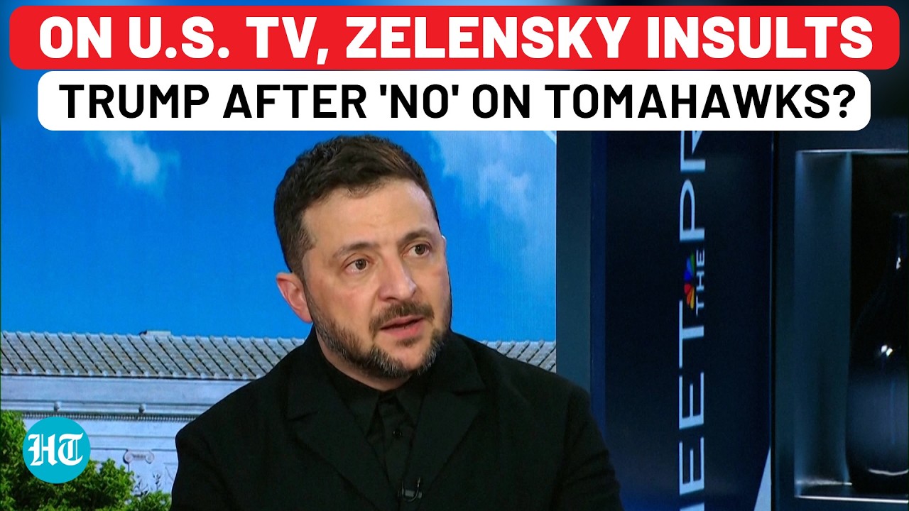On US TV, Zelensky Insults Trump After 'No' On Tomahawks, Hints Putin Fooled Him Again On Phone?