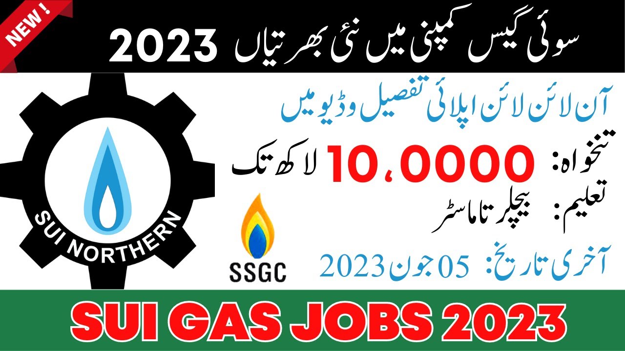 Sui Gag New jobs 2023 | Jobs in SGSC SGSC | job 2023 Jobs in Pakistan | pk jobs 650