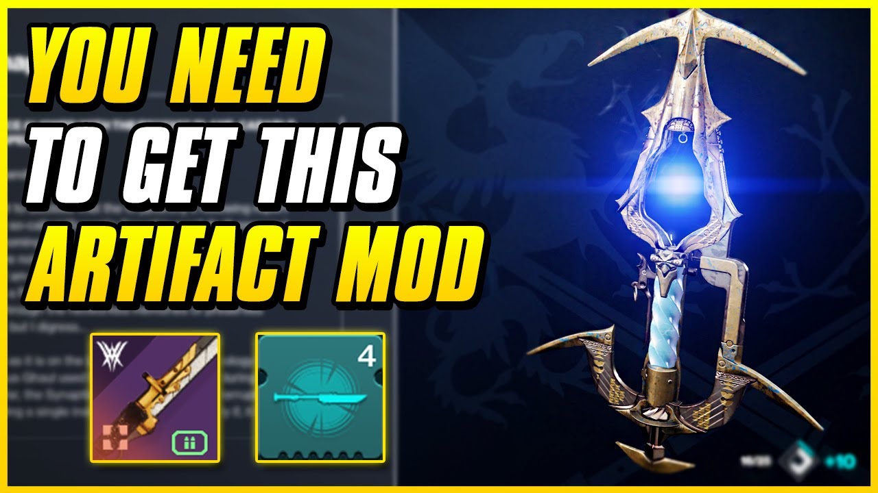 THIS ARTIFACT MOD MAKES THE GAME EASY MODE | Destiny 2 Builds | Witch Queen PvE Guide