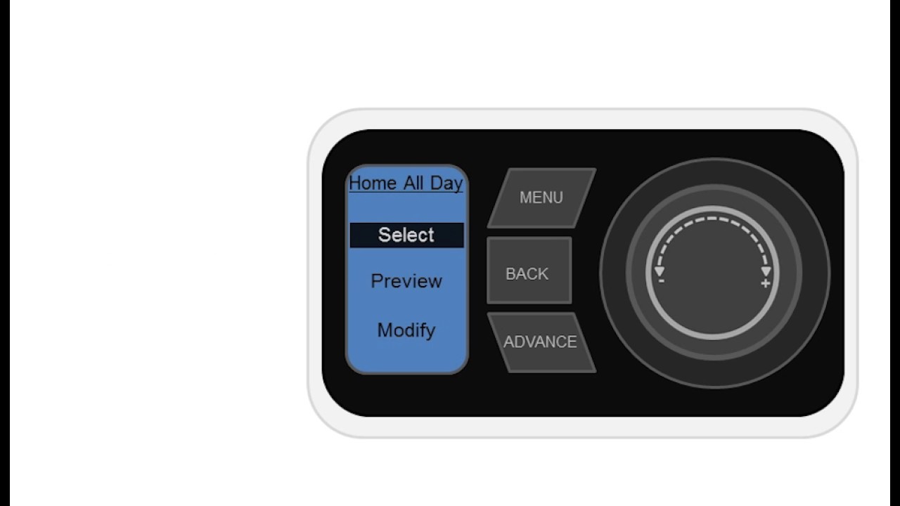 Dimplex Quantum Heater Main Menu - Preview 