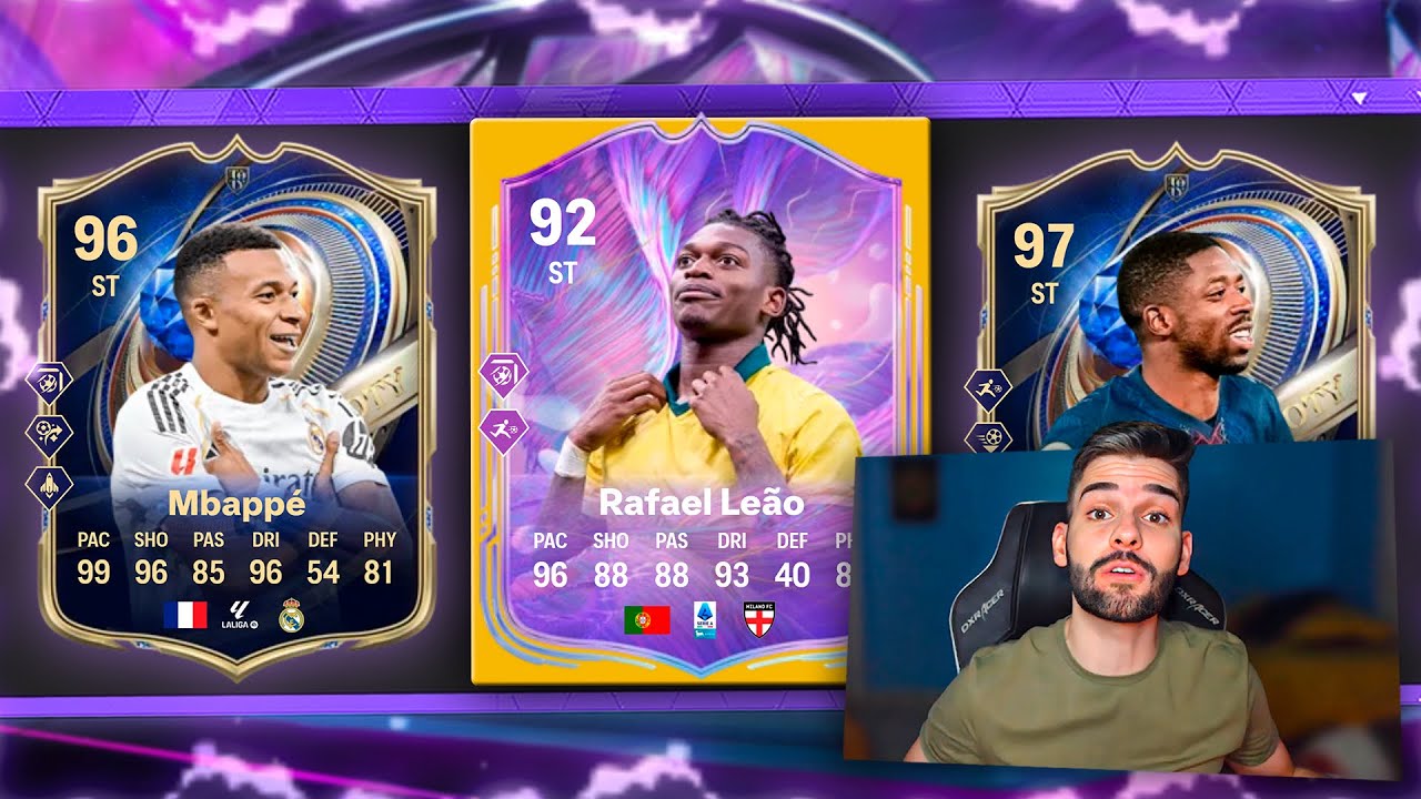 93 FUT DRAFT COM AS NOVAS CARTAS! O MELHOR TOTY DE TODOS! FC 26