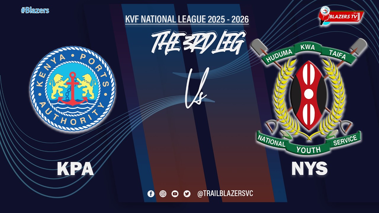🔴 LIVE | KPA VS NYS | KVF NATIONAL LEAGUE 2025/2026 | THE 3RD LEG