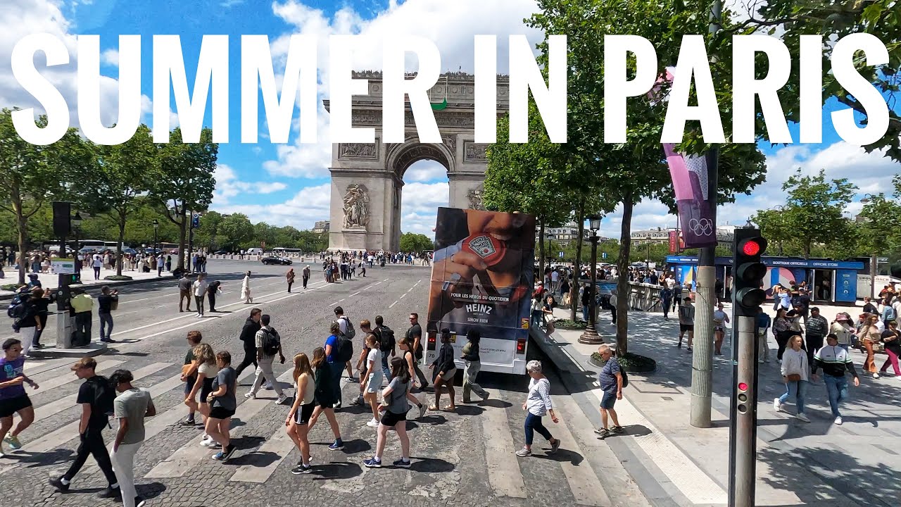 Summer in Paris, Hop - On, Hop-Off- Bus Tour - Paris 2024 🇫🇷