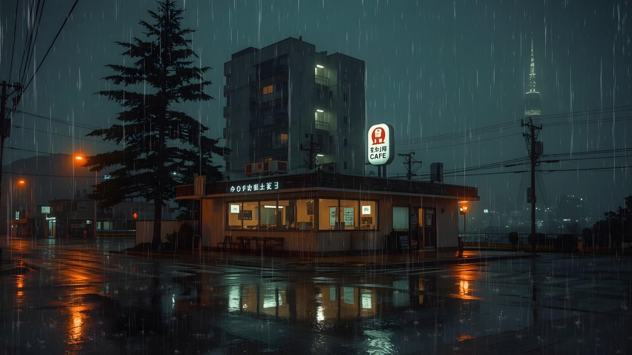 Late Night Rainy Anime Lofi 🌧️ Calm Beats to Sleep All Night