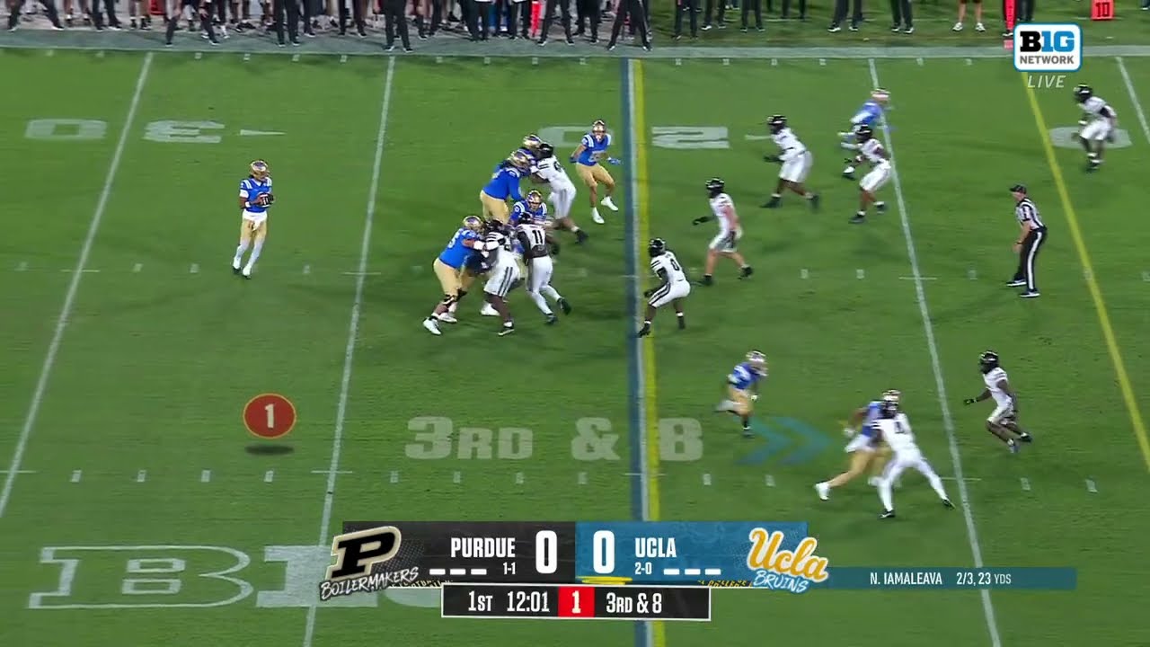 Iamaleava Puts it in the Bread Basket vs. Purdue | UCLA Football