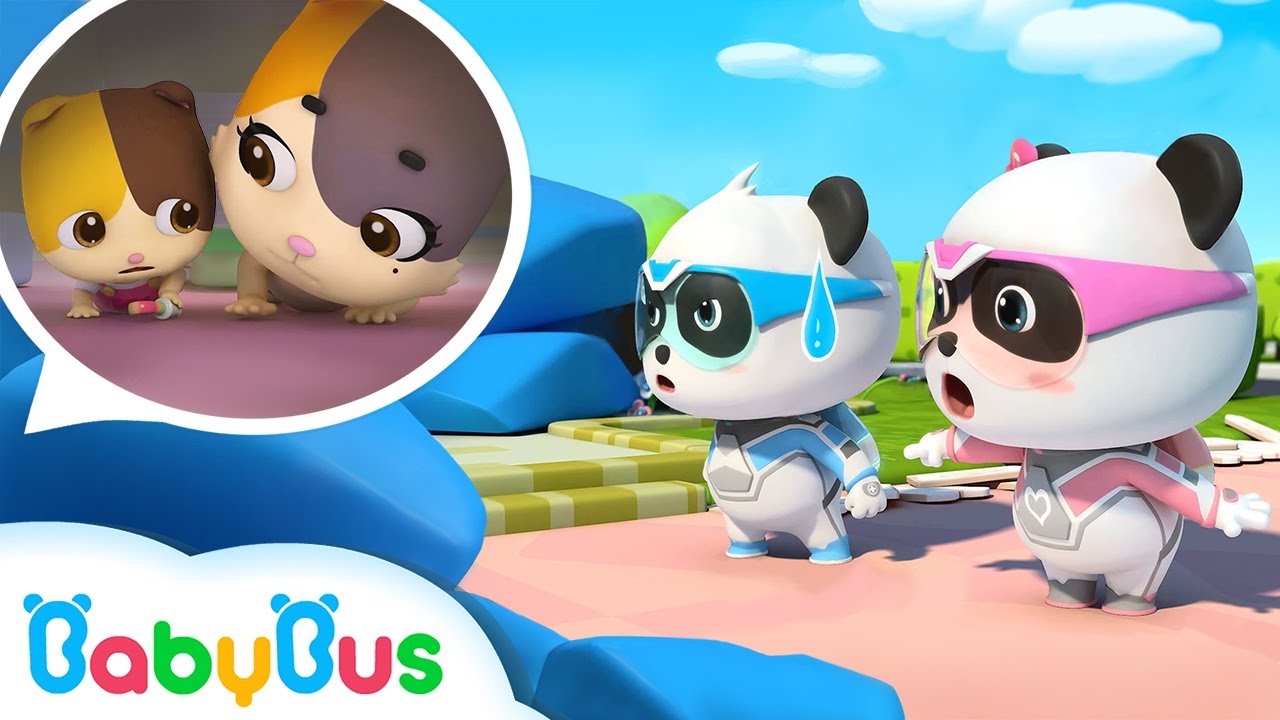 Lagu Edukasi Gempa Bumi | Bayi Panda & Tim Penyelamat Super | BabyBus Bahasa Indonesia