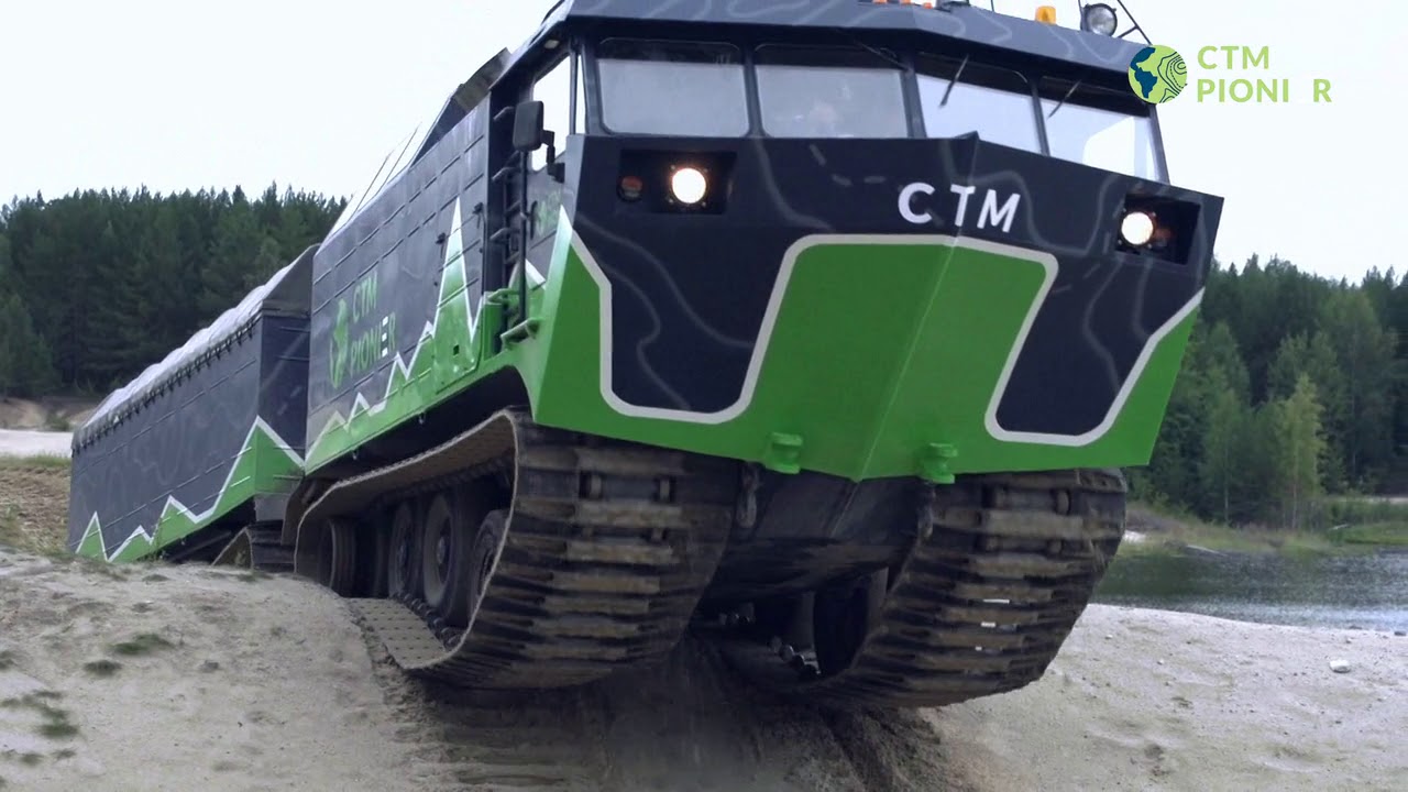 CTM-Pionier Amphibious heavy cargo transporter