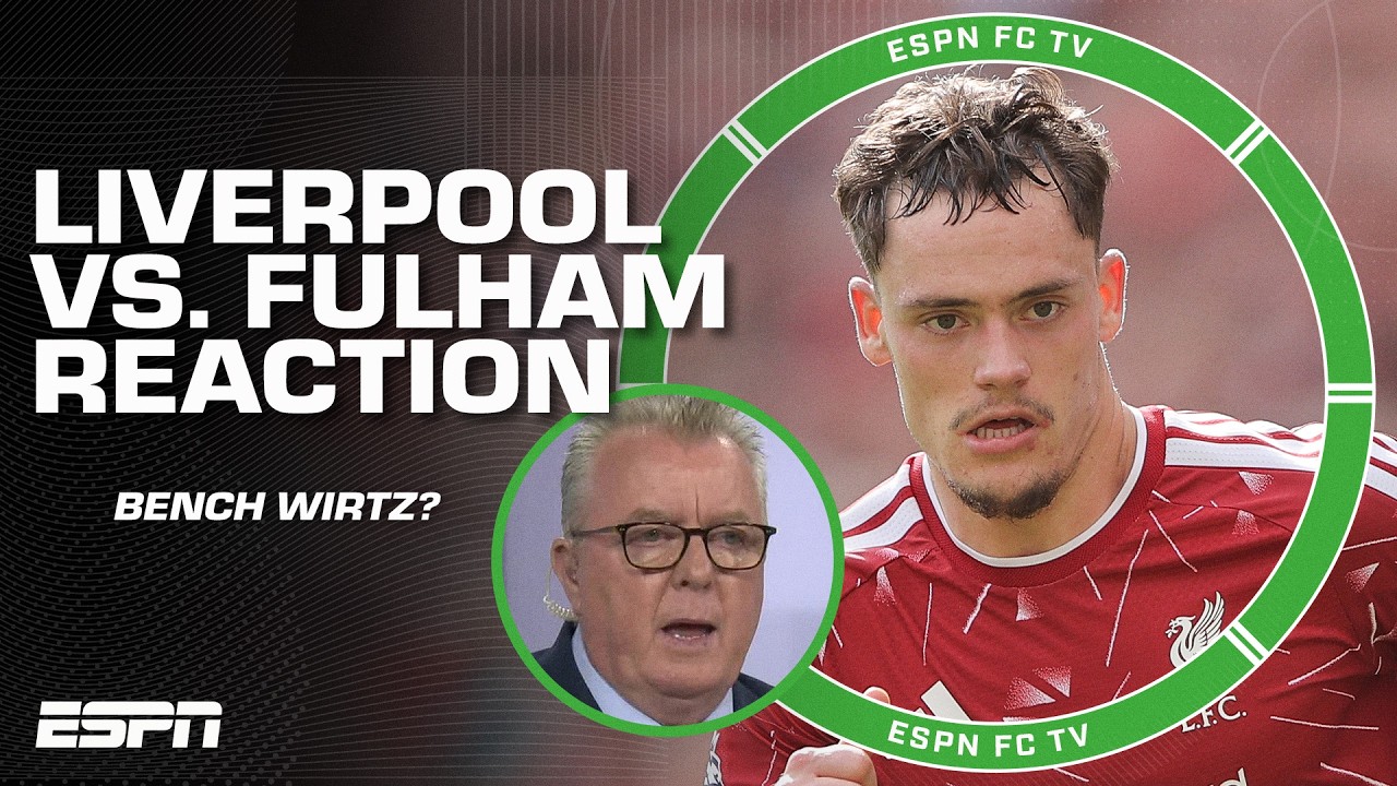 Should Liverpool bench Florian Wirtz? 'Gotta do what's best for the team' - Steve Nicol | ESPN FC