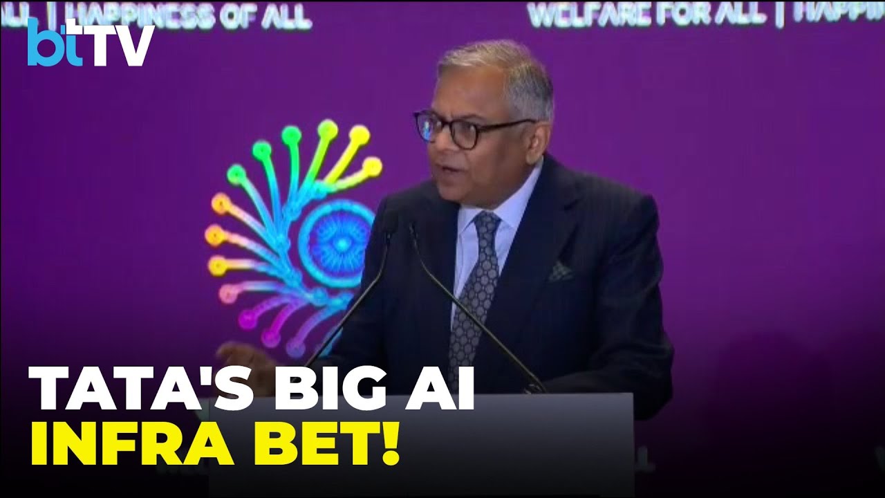 N Chandrasekaran Unveils Tata’s 1GW AI Data Centre, Chip & AI OS Plan