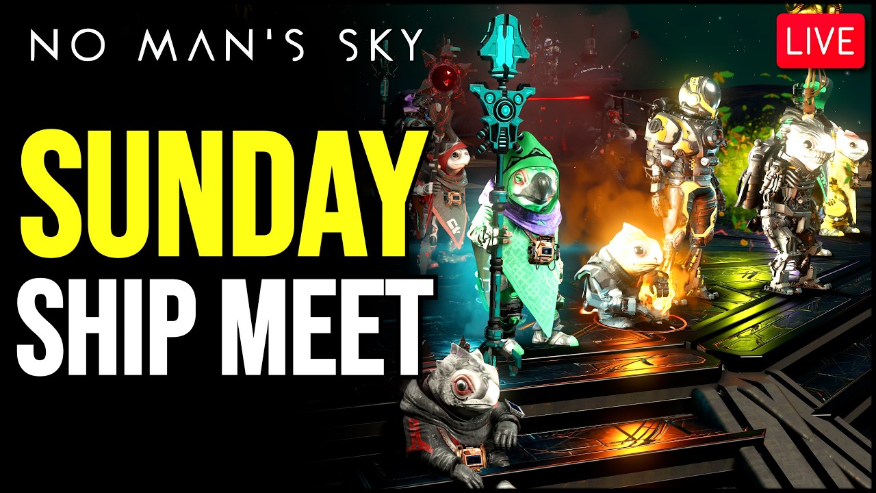 🦺LIVE: Sunday Ship Meet | The BEST Ships In No Man's Sky Remnant