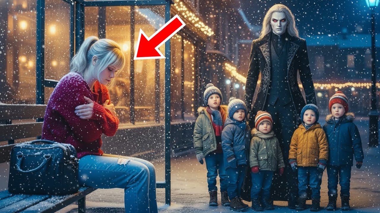 Su esposo la expulsó por ser estéril… hasta que Rey Vampiro con cinco hijos la eligió como su reina