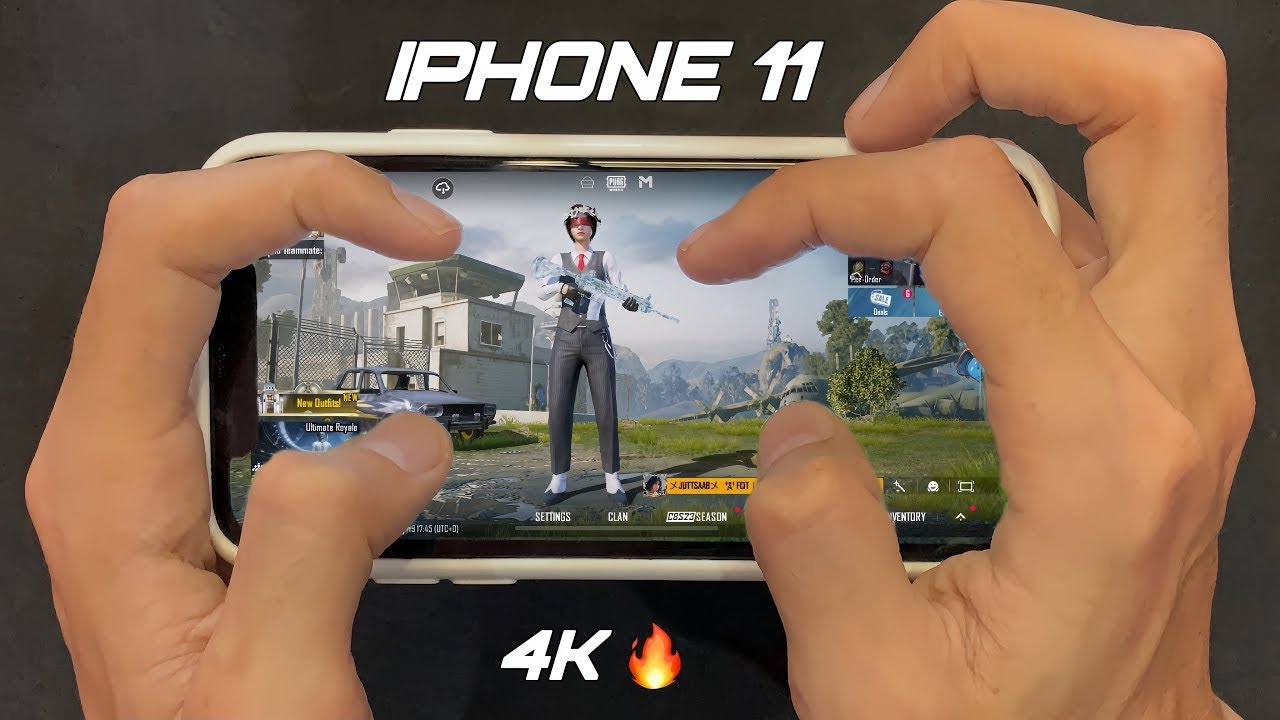 IPHONE 11 HD+Extreme HANDCAM 🔥/IOS 18.2 PUBG TEST ❤️/ LIVIK GAMEPLAY!
