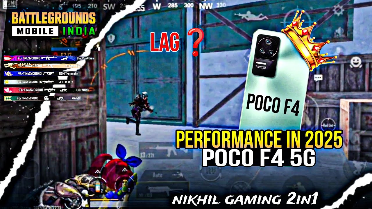 Poco F4 Gaming Test: 60FPS PUBG/BGMI Performance in 2025?