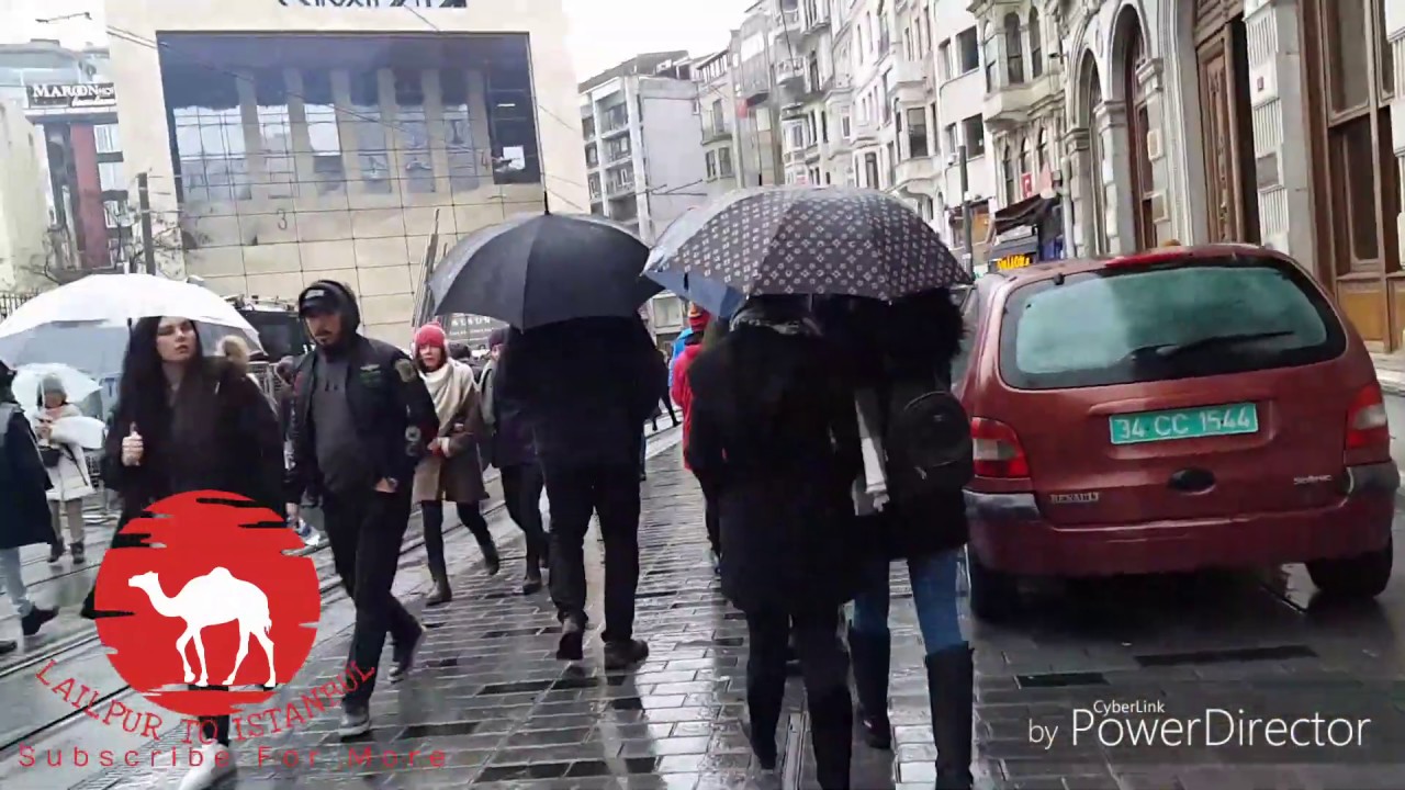 Snow Falling in İstanbul | Awesome weather