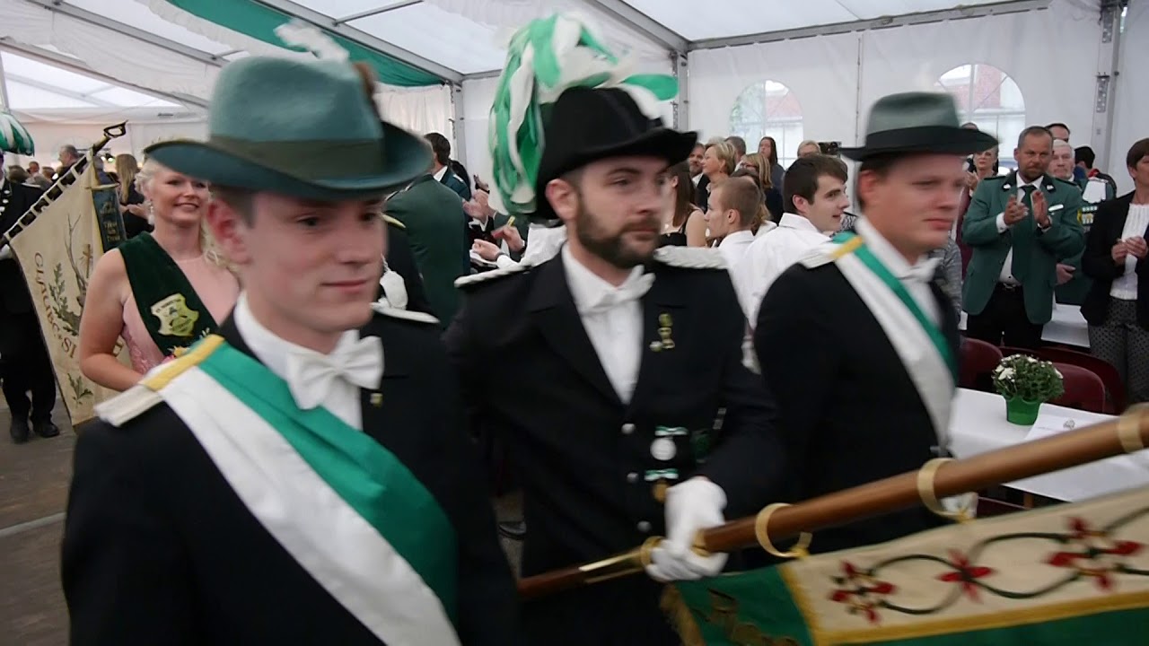 Stadtschützenfest 2018 - Königsball - Einmarsch der Majestäten