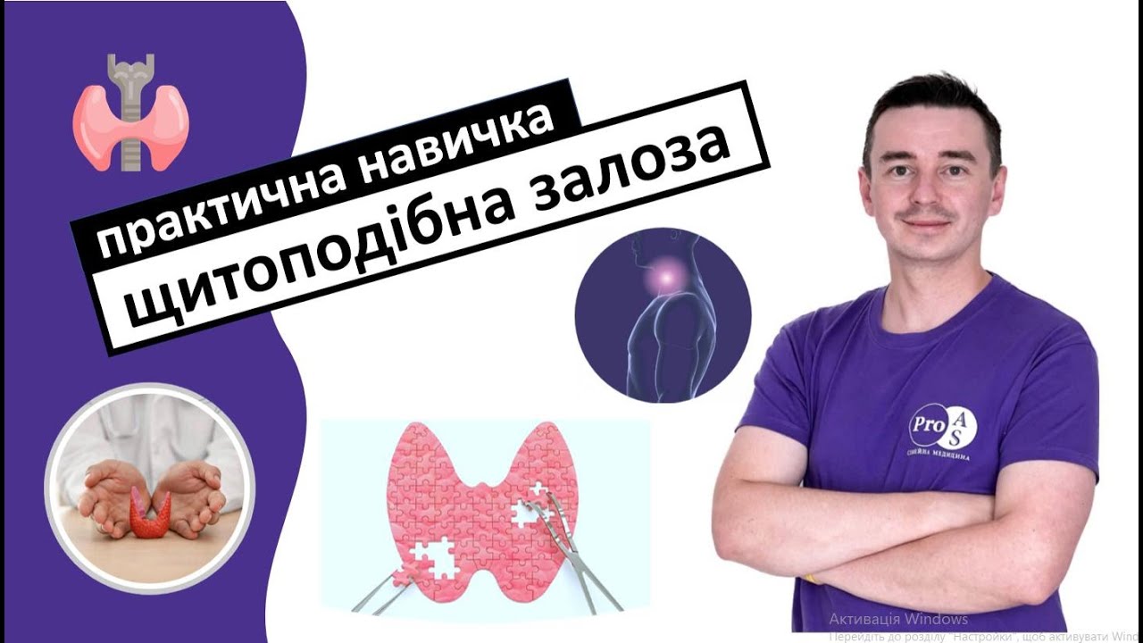 ПРАКТИЧНА НАВИЧКА: Огляд та пальпація щитоподібної залози