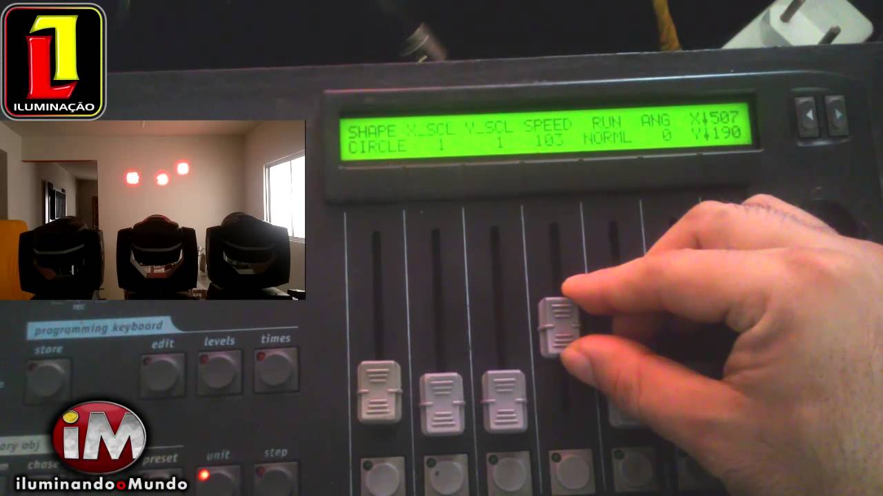 9/12 -- VIDEO AULA PILOT 2000 SGM - Usando Shapes (movimentos pré-programados)