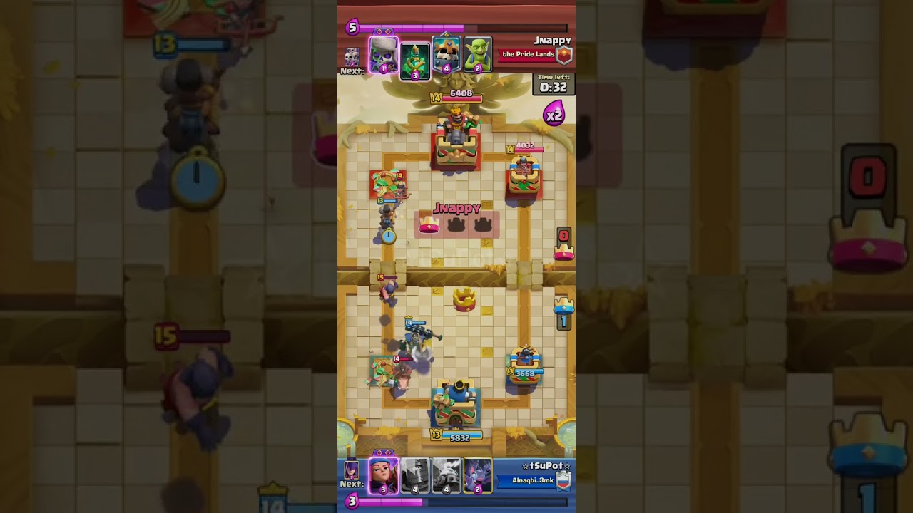 Unfortunately, there wasn’t enough time(FULL VIDEO). #clashroyale #gaming #supercell 