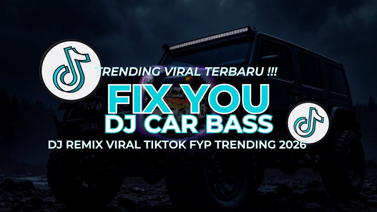 CAR MUSIC 🚗🎶 EDM REMIX BASS BOOSTED 🔥 SUITABLE FOR YOU : DJ FIX YOU