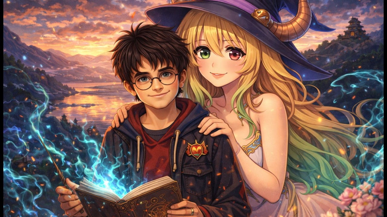 What If Harry Potter Was Raised And Trained By Lucoa From Dragon Maid?