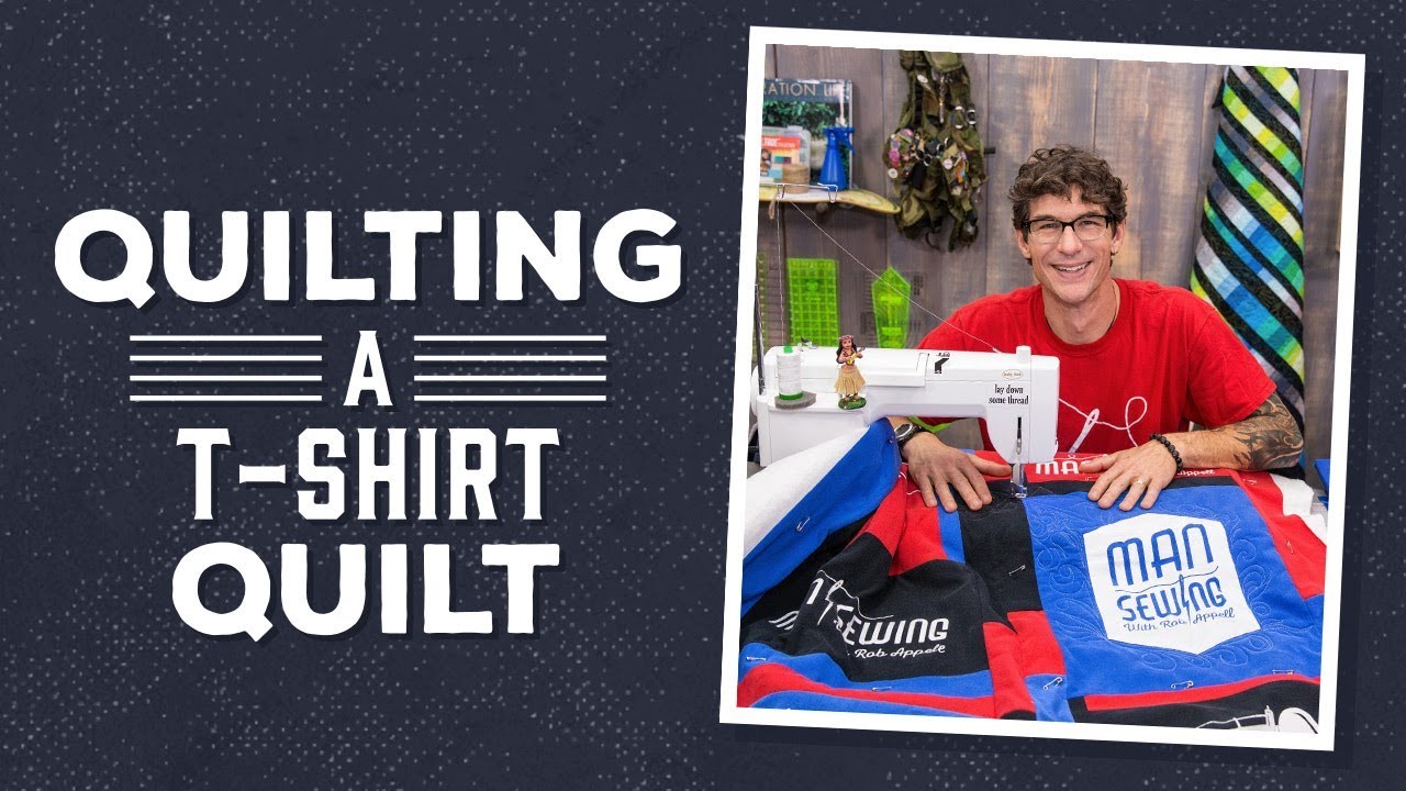Basting & Quilting a T-shirt Quilt