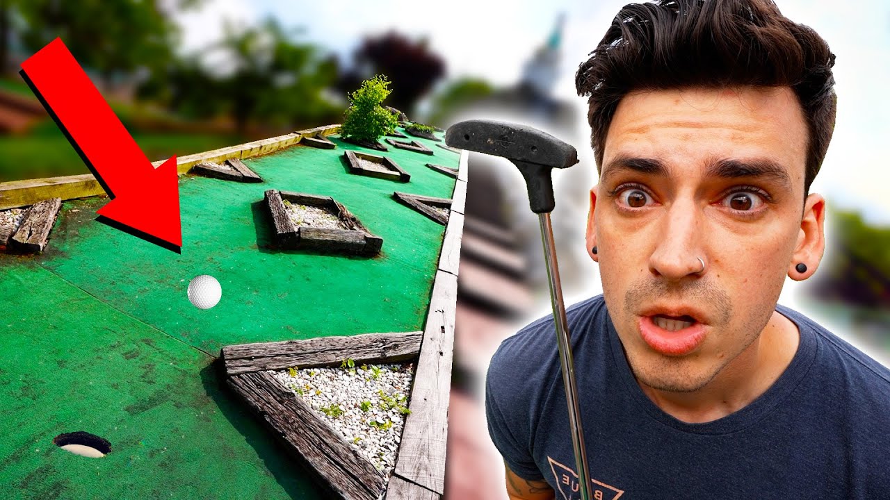 My Longest Hole-in-One EVER! | MINI GOLF BATTLE