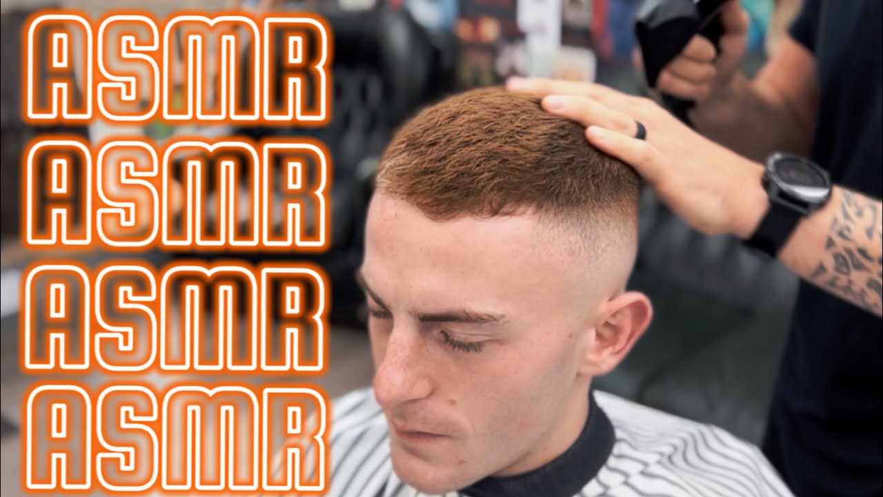 ASMR Haircut : Secret of the Skin fade - tutorial ASMR | No Talking  #asmrhaircut #asmrbarber