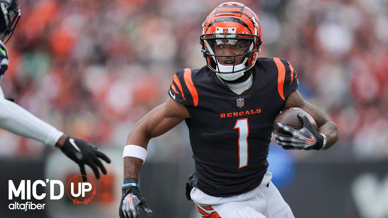 On The Field With Ja'Marr Chase l Mic'd Up