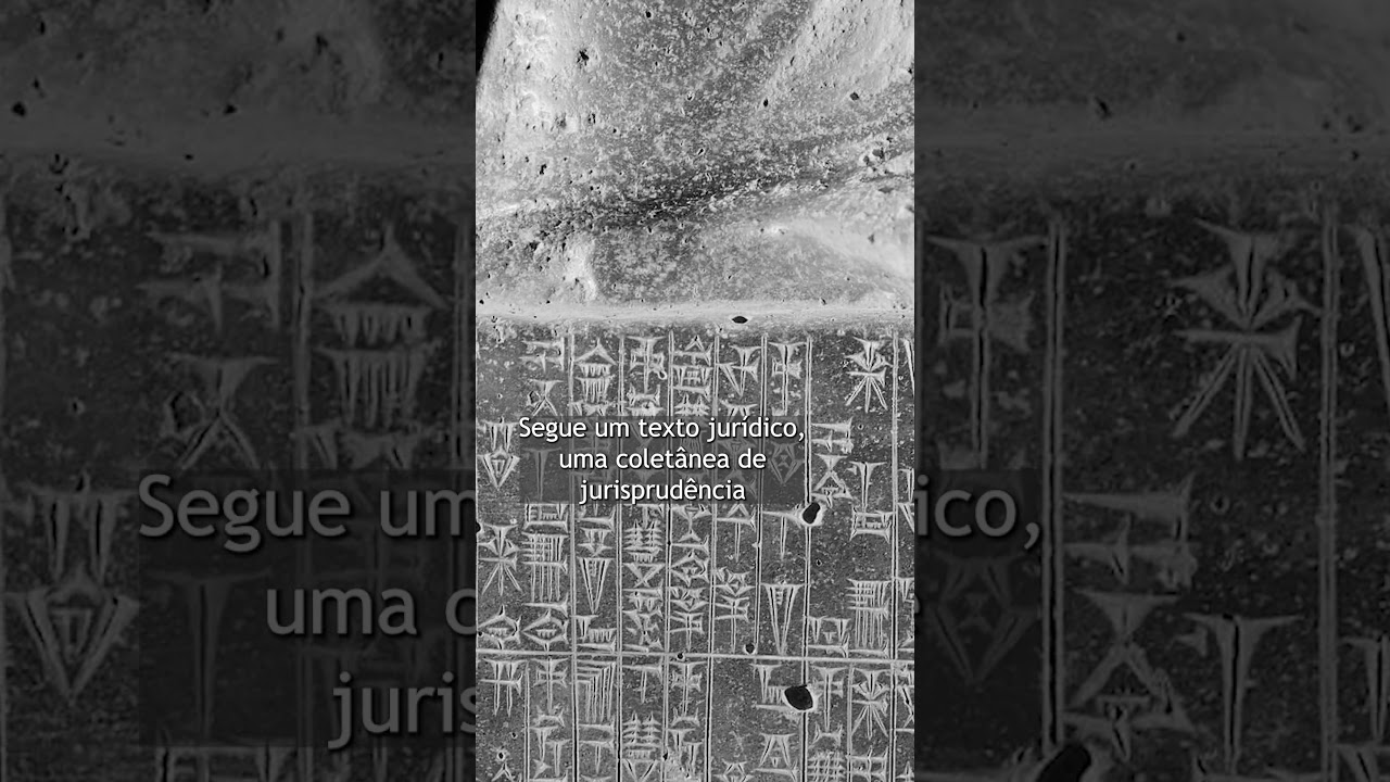 Código de Hamurabi: A primeira lei escrita da humanidade  #historia #mesopotamia #MuseuLouvre