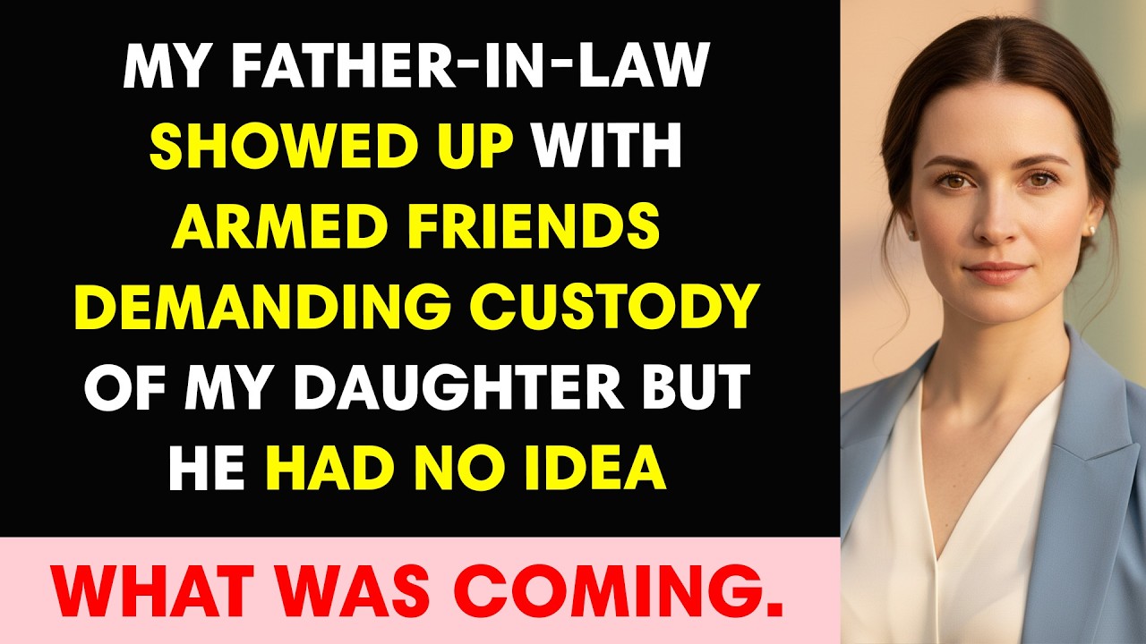 My Father-in-Law Showed Up With Armed Friends Demanding Custody of My Daughter But He Had No