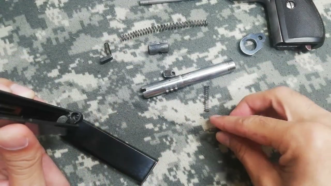 CZ 27 / VZ 27 pistol Disassembly