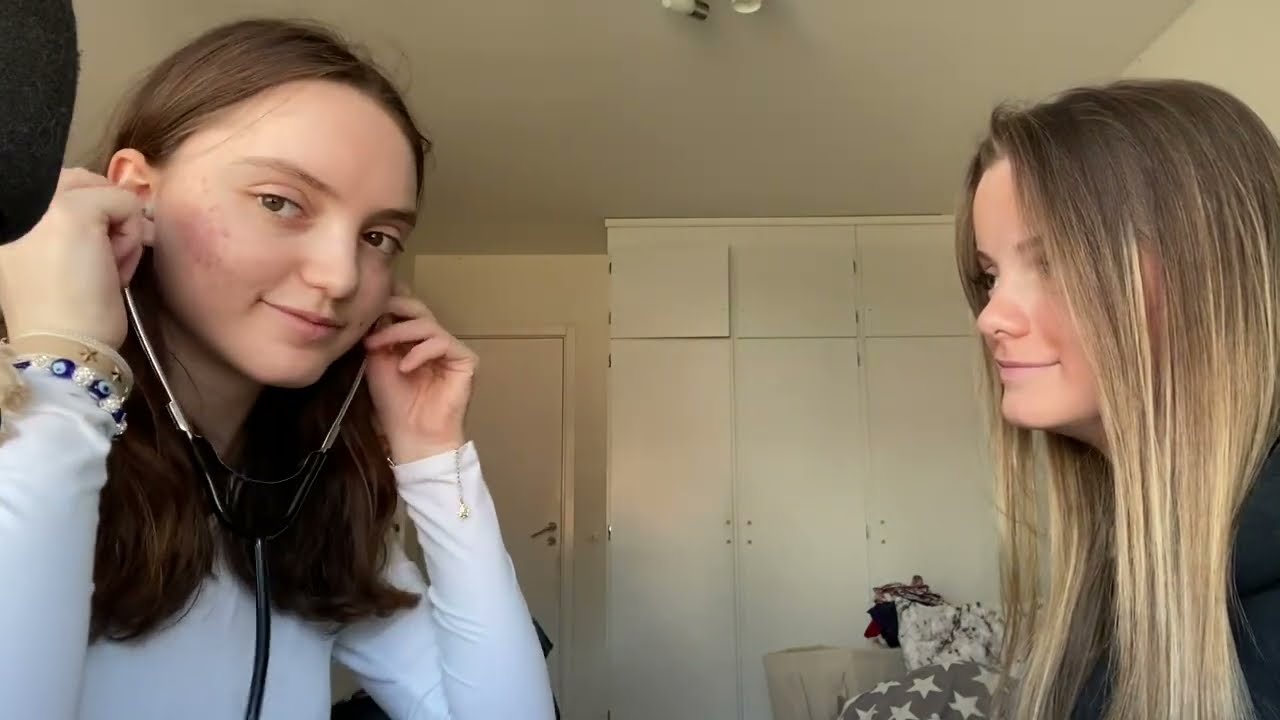 [ASMR] Обследование черепных нервов у реального человека👩‍⚕️