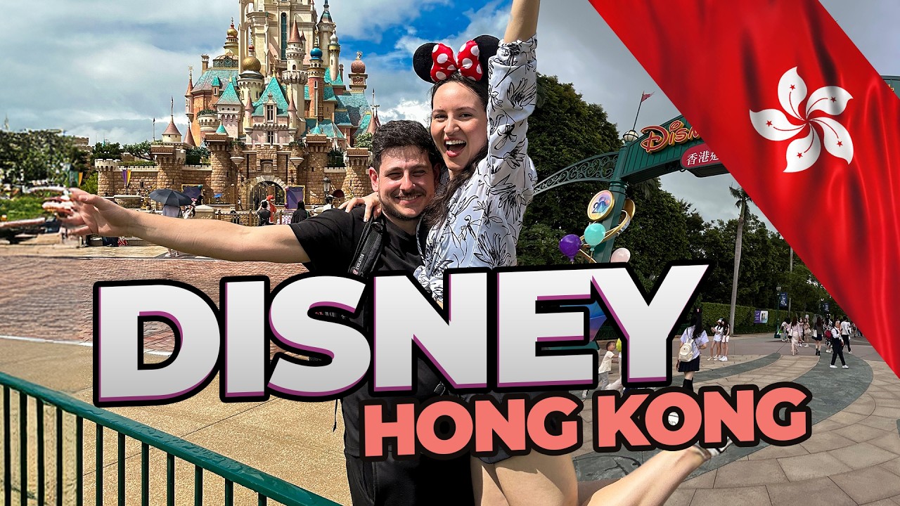 Como é a Disney Hong Kong? Um dia no menor parque da Disney.