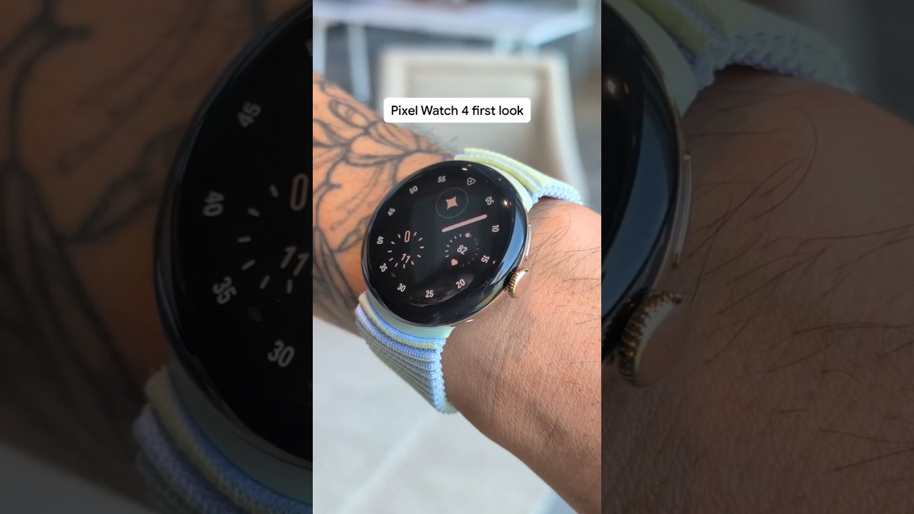 It's here! ✨ Meet the new Google Pixel Watch 4
