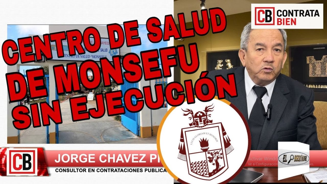 EN MONSEFU NO EJECUTAN OBRA MILLONARIA DEL CENTRO DE SALUD