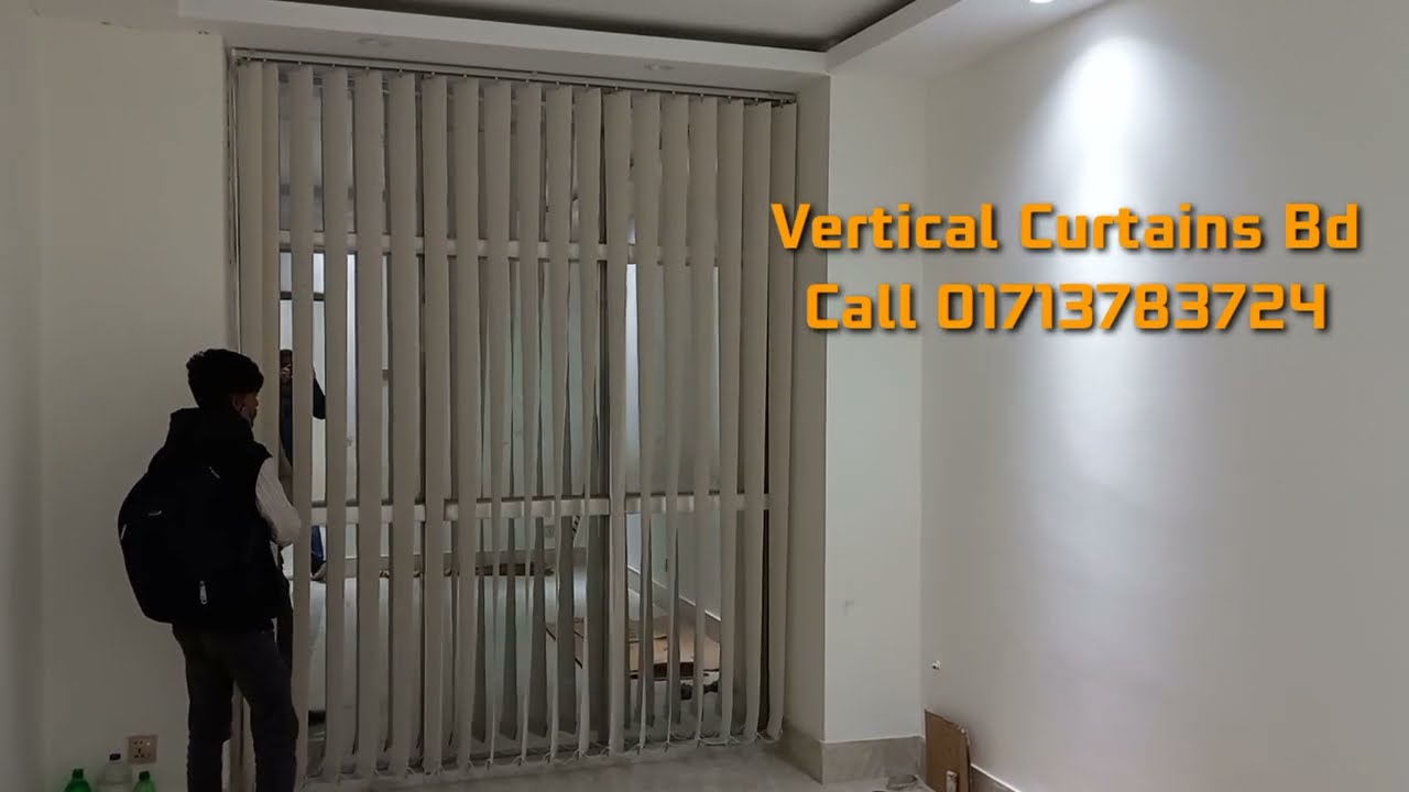 Vertical Blinds With Curtains/Vertical Blindd Bd/Window Blinds Bd/উইন্ডো ব্লাইন্ডস বিডি