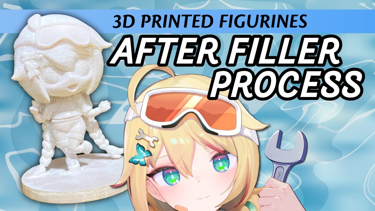 I modeled and 3d printed my own figurine: and now for the final touches ⎩ Handcam ⎫
