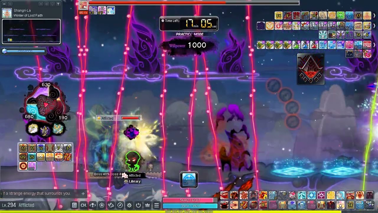 MapleStory Solis (EU) - Ark - Hard Kaling Solo Timeout - Pre Revamp