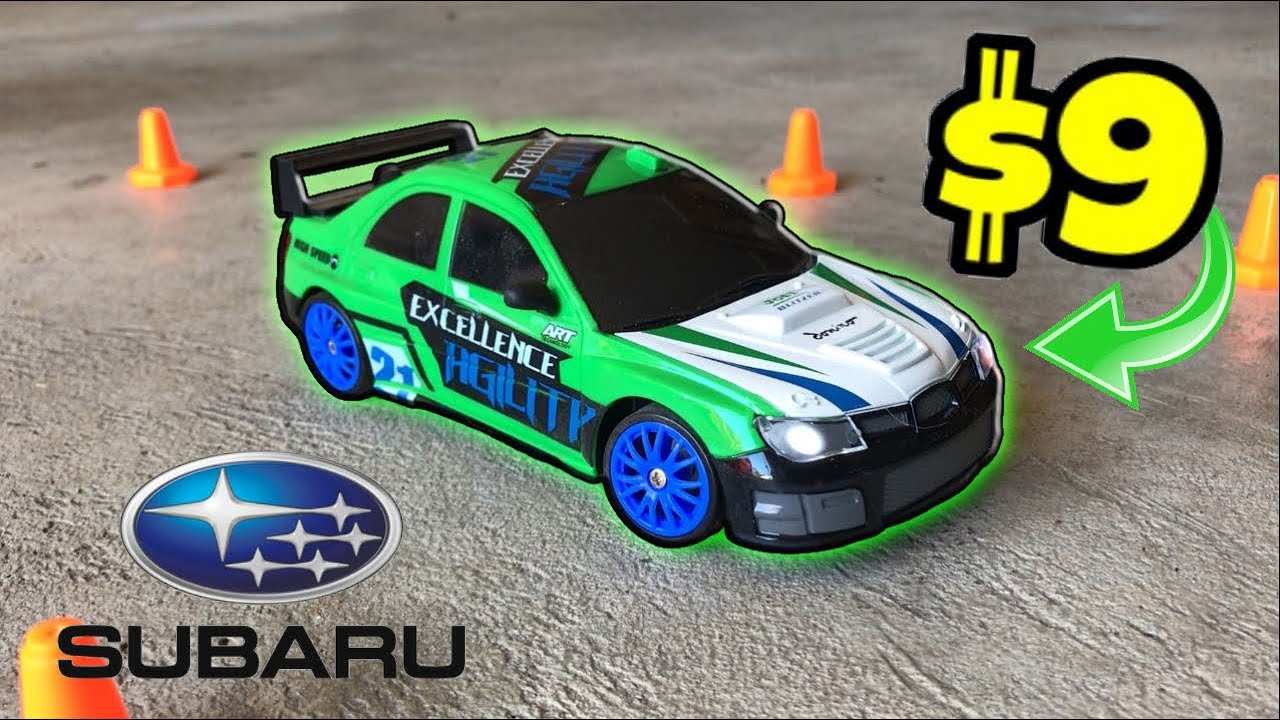 Дрифт-кар SUBARU WRX на радиоуправлении всего за 9 долларов! #budgetrc #HBToys #Banggood