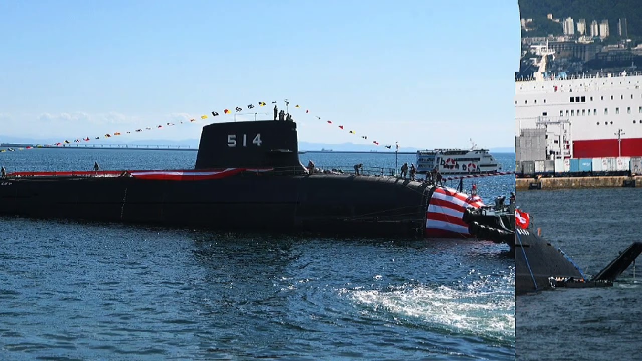 JS Hakugei (SS-514). #submarine #submarinehistory #japan #japanese #jmsdf #jsdf #military #fypviralシ