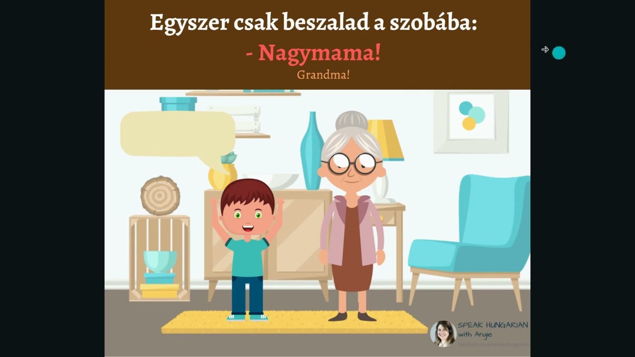 LEARN HUNGARIAN WITH JOKES: Granny made a mistake