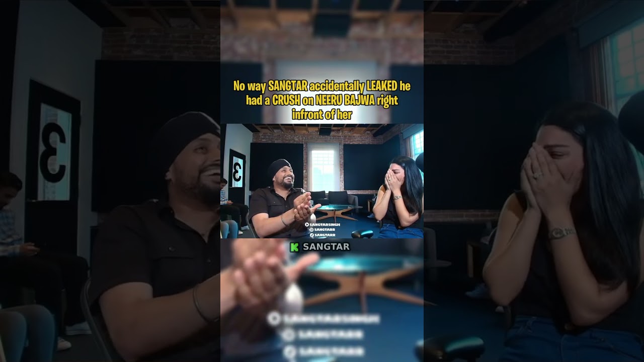 I Made Neeru Bajwa Laugh 😂❤️ ! Full Stream On KICK @Sangtar   #punjabi #funny #podcast #neerubajwa