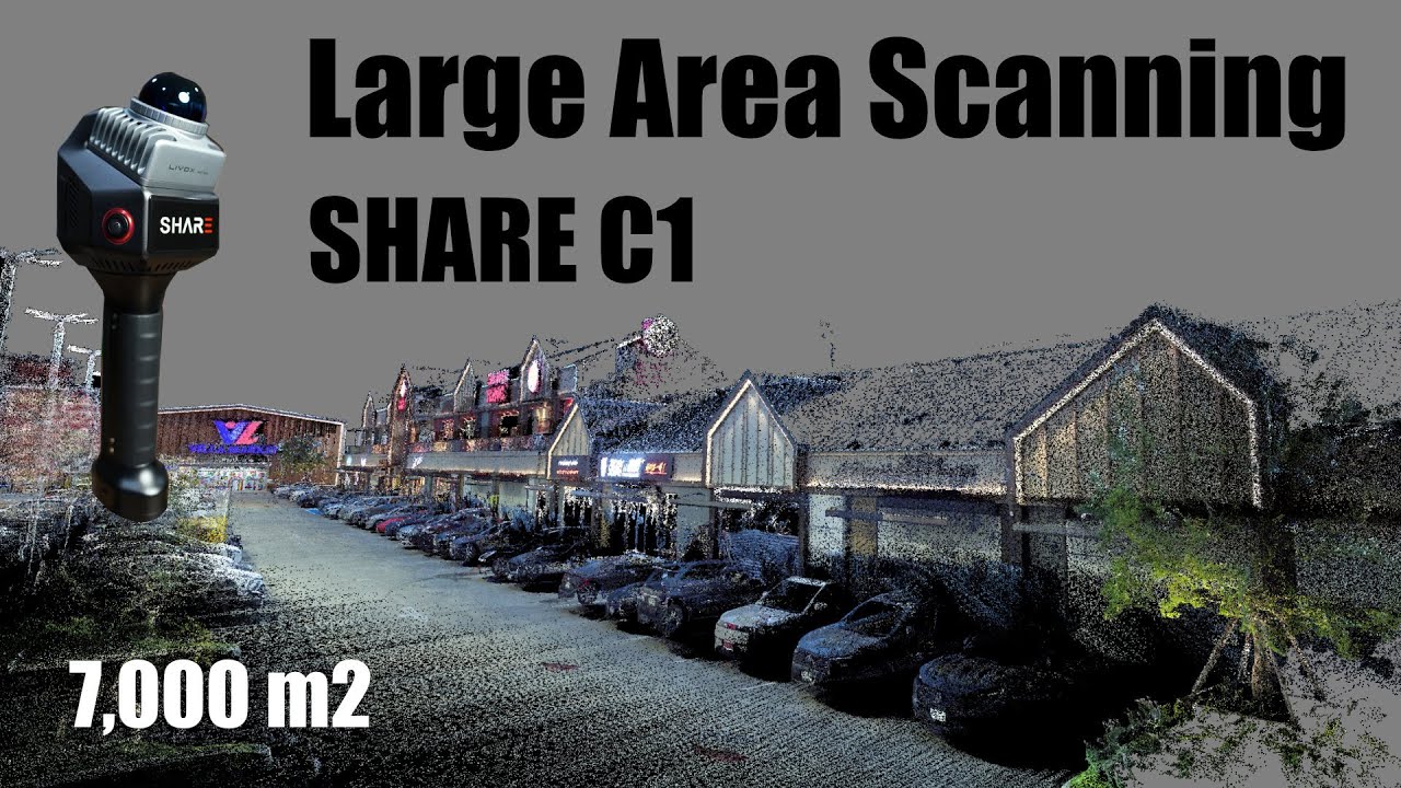 SHARE C1 LiDAR Scanner Review: Large Area Scanning + AutoCAD Workflow Tutorial