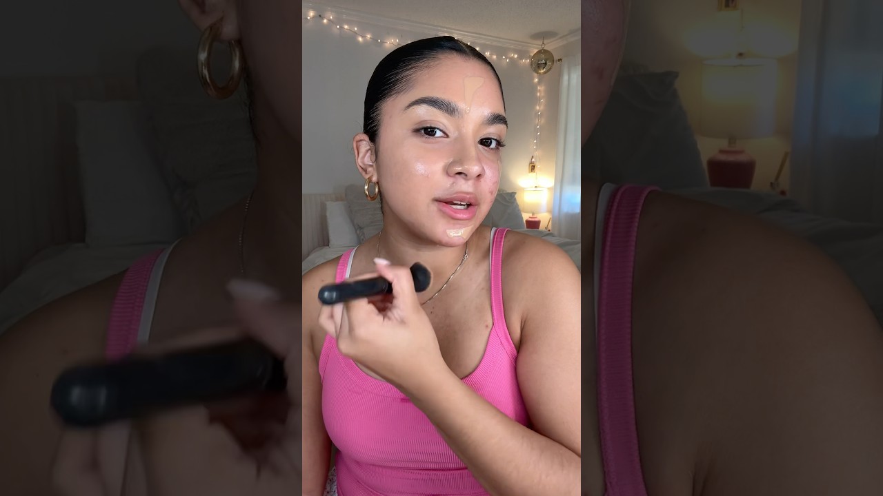 KYLIE SKIN TINT WEAR TEST💕 #foundation #acneskin #grwm #weartest #makeup #beauty #kyliecosmetics