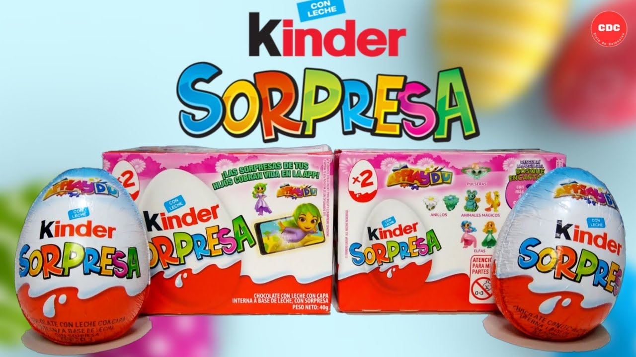 Abrimos 6 Kinder Sorpresa - Pascuas 2022