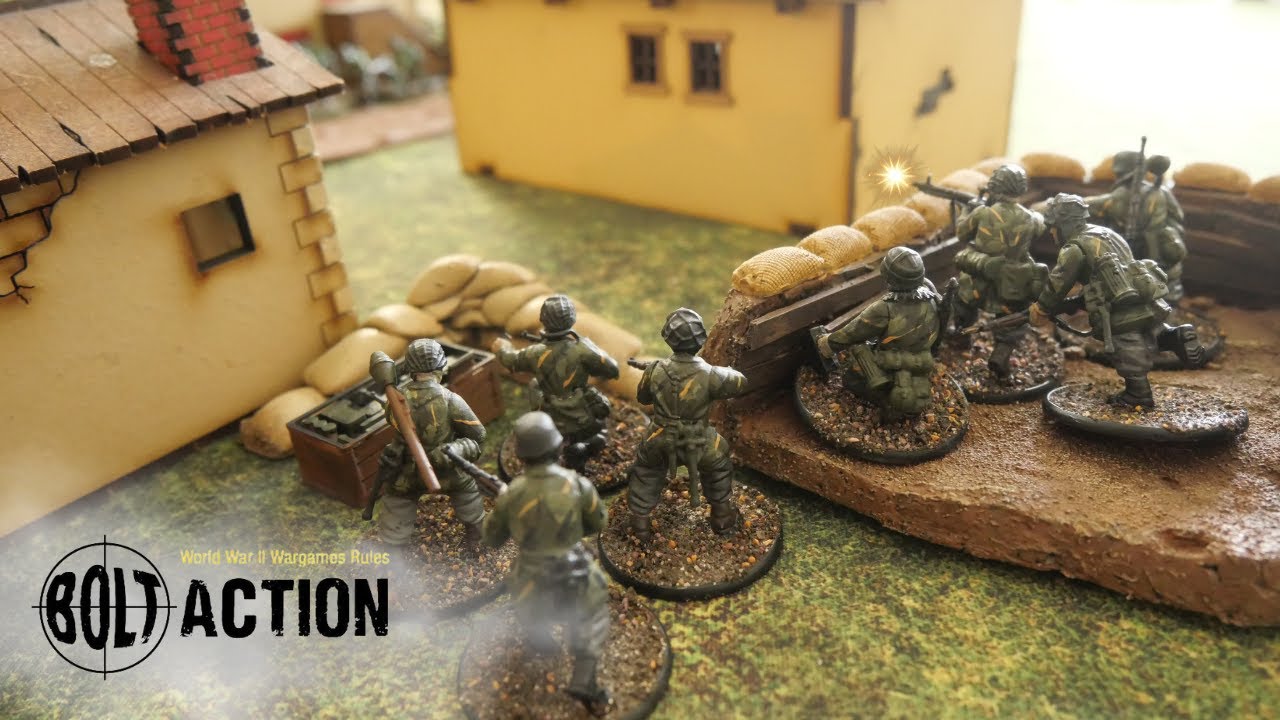 Bolt Action Battle Report, U.S vs Germany